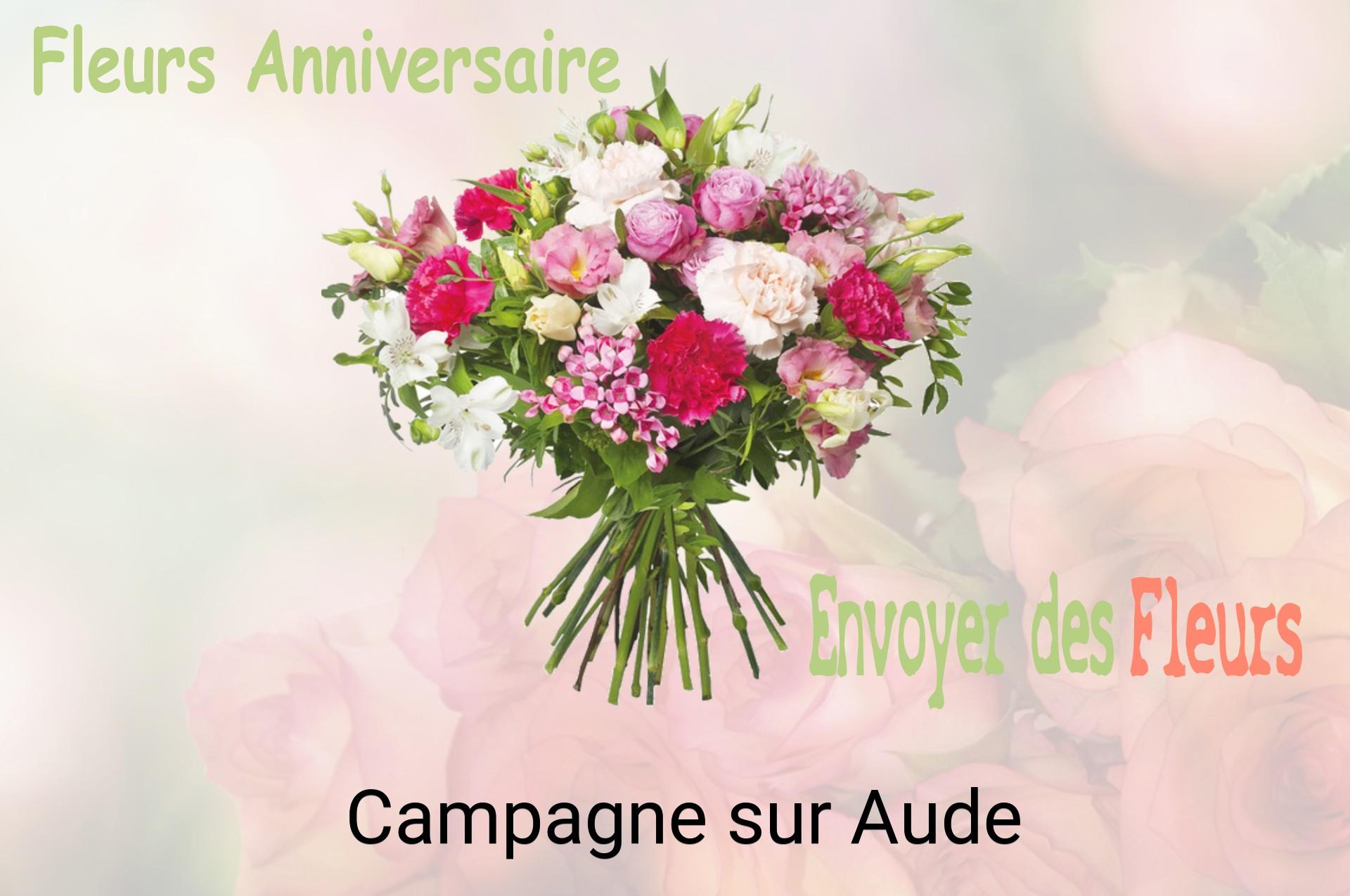 Bouquet de fleurs d’anniversaire livré à Campagne-sur-Aude